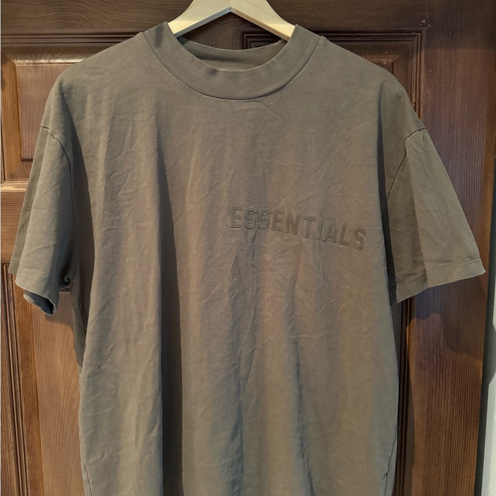 Fear of God Essentials Brown T-Shirt